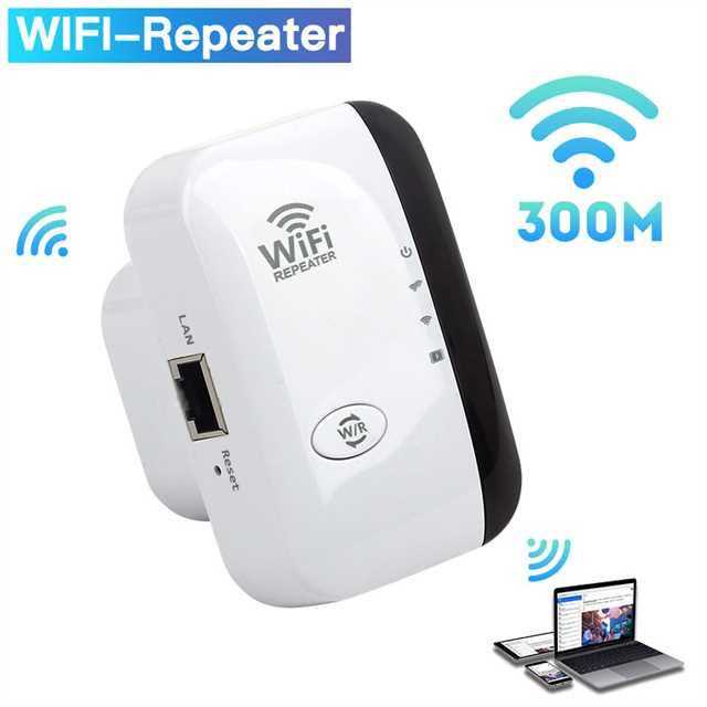 Repetidor Sem Fio Wifi 300Mbps 2.4G Router Range Extender Amplificador De Sinal Wi-Fi 802.11N Adaptador De Placa De Rede Para PC