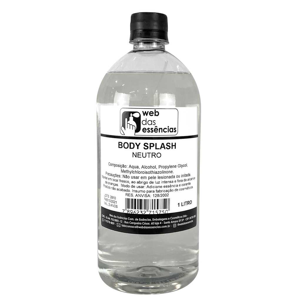 Base body splash neutro - 1 litro