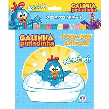 Livro Banho - Galinha Pintadinha - O Som Dos Animais