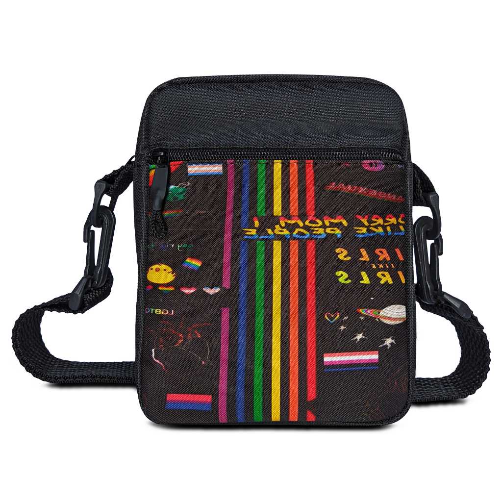Shoulder bag mini bag  bolsa transversal  LGBTQIA+ 03  Zark  oficial SK