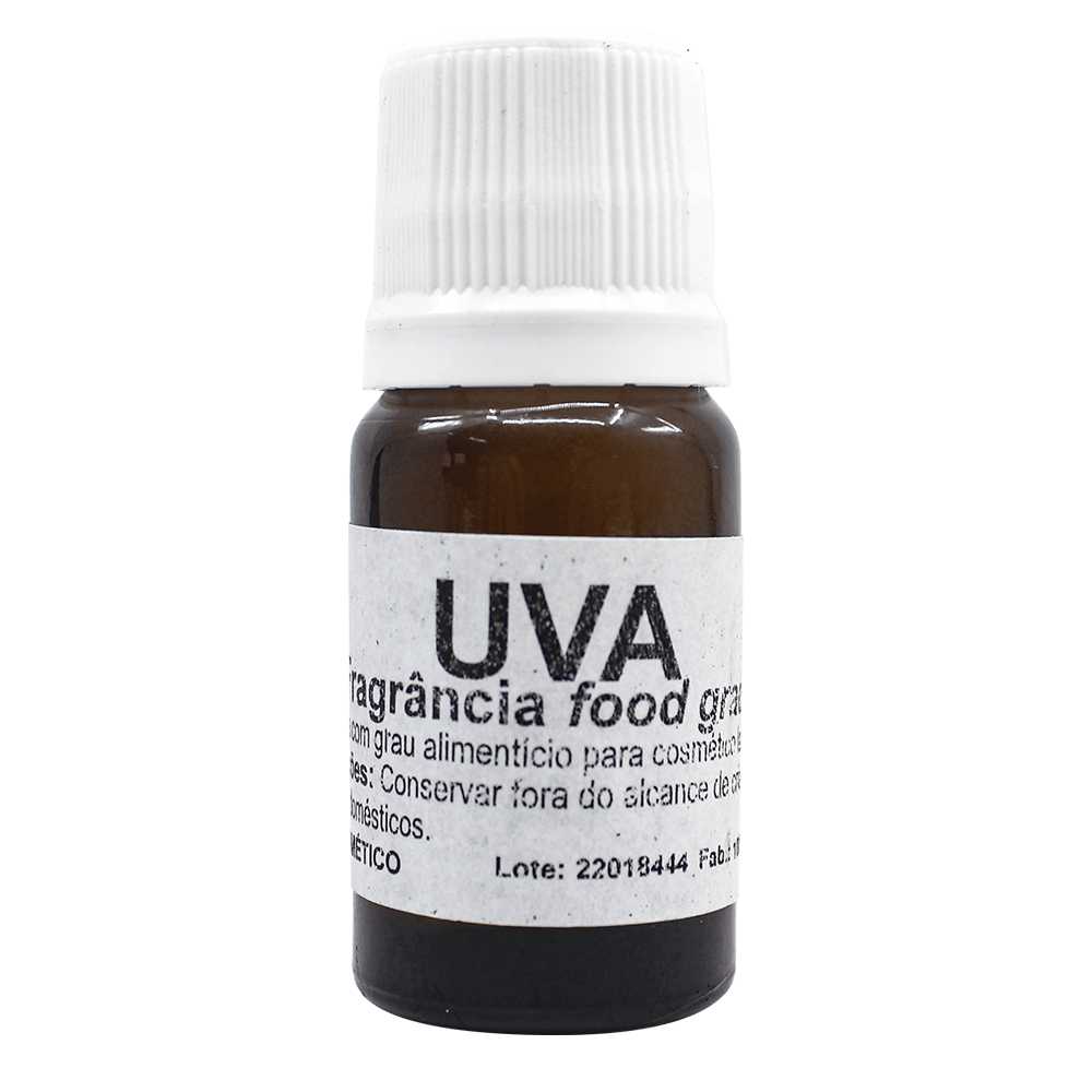 Fragrância para Base Gloss Labial de Uva (Food Grade) - 10 ml