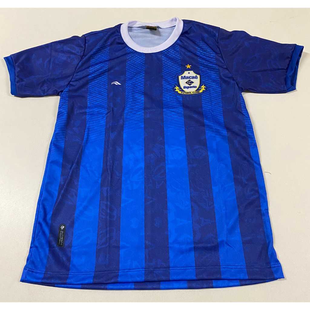 Camisa Futebol Macaé RJ Azul Adulto
