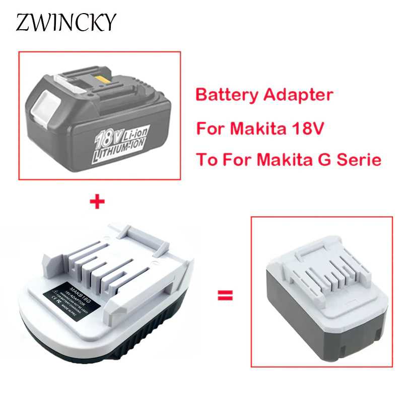 Para Bateria Makita De Íon-Lítio De 18V Substituir A Série G BL1813G BL1815G BL1811G Adaptador De