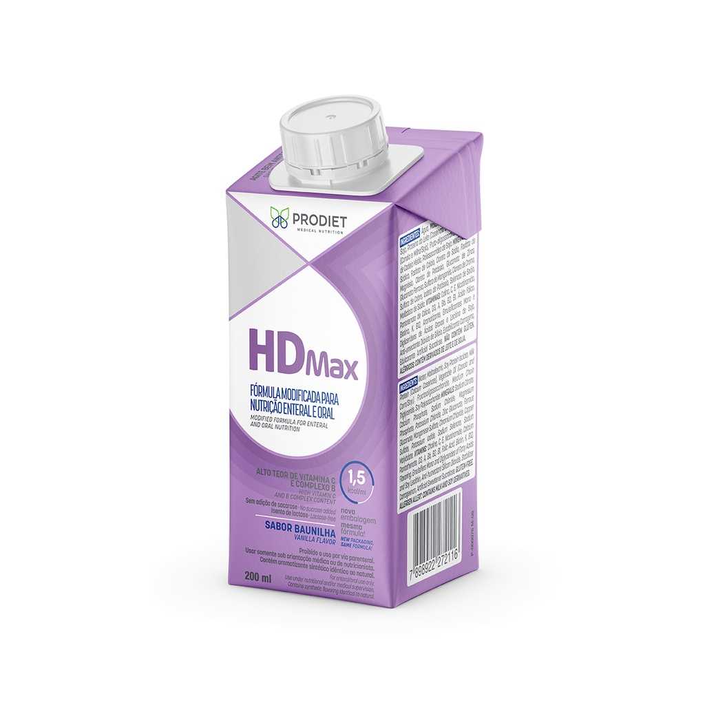 HDMax 200ml - Prodiet - Suplemento para pacientes renais