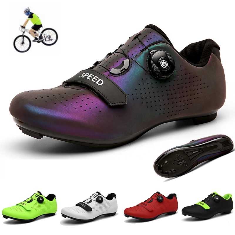 Sapatilha Ciclismo Speed Mtb Tênis Male Sneakers Bike Shoes Spd Sapatos Da Bicicleta Carbon Fiber Sole