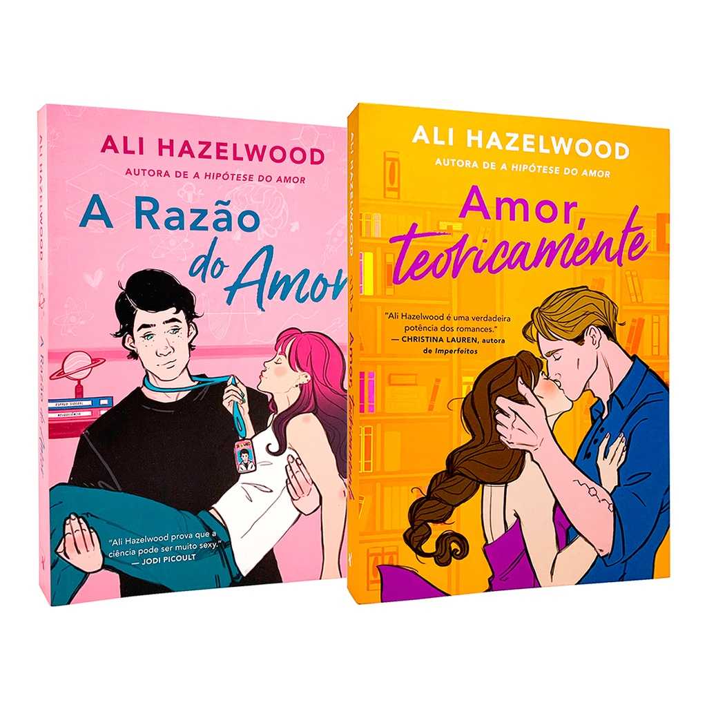 A Razão do Amor + Amor, Teoricamente - Ali Hazelwood - 2 Livros Físicos