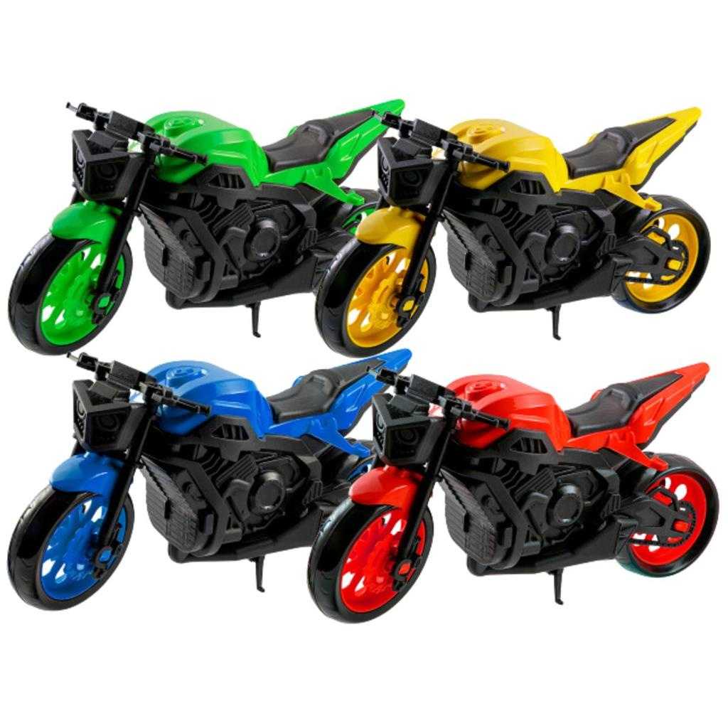Kit 2 Motos Realista Corrida Brinquedo 1600 Realista Presente Menino 4 5 6 anos Grande Crianca Infantil Motocicleta