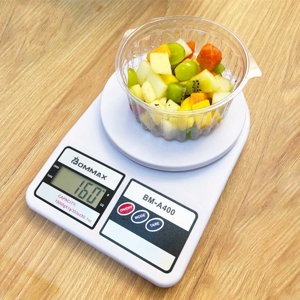 Balança de Cozinha Digital Precisão 10kg - Bommax A400