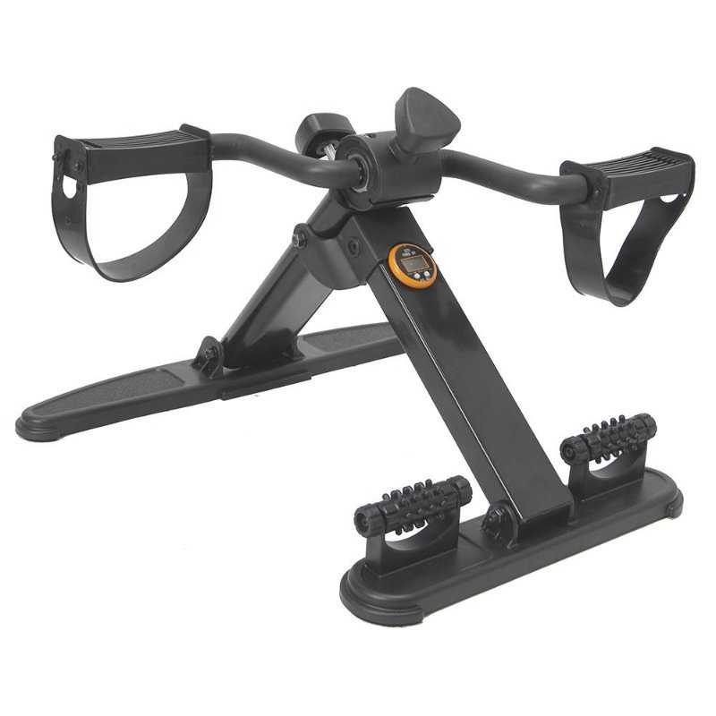 Mini Bicicleta Cicloergômetro Dobrável Com Massageador E Monitor Wct Fitness