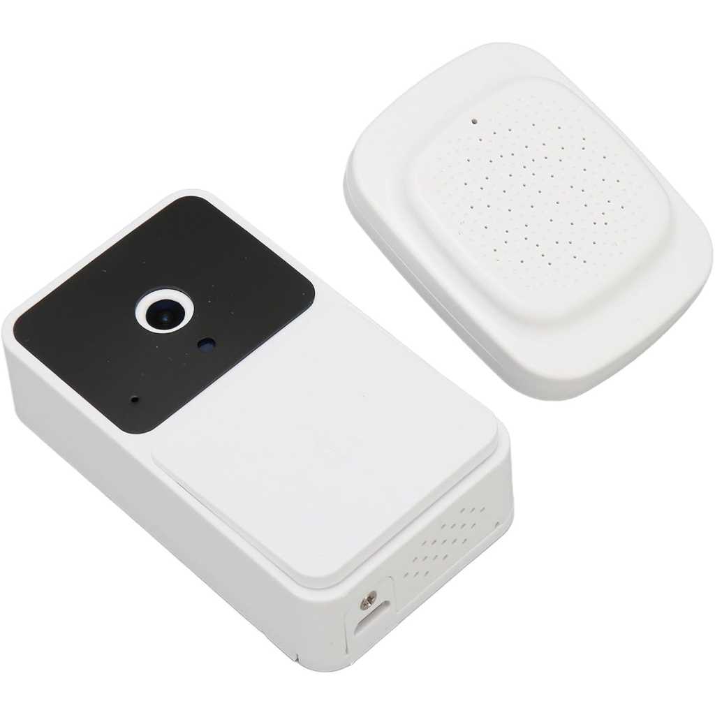 Campainha Com Câm (604650)  Inteligente Sem Fio Wi-Fi Hd com Visão Noturna Interfone Com Áudio video porteiro visão pelo celular