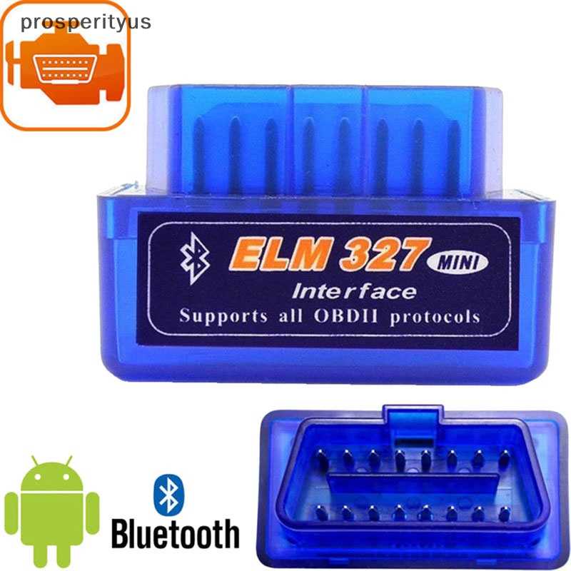 [prosperityus] ELM327 V1.5 Bluetooth OBD2 Para Leitor De Código Android/Torque Super Diagnostic Code [BR]