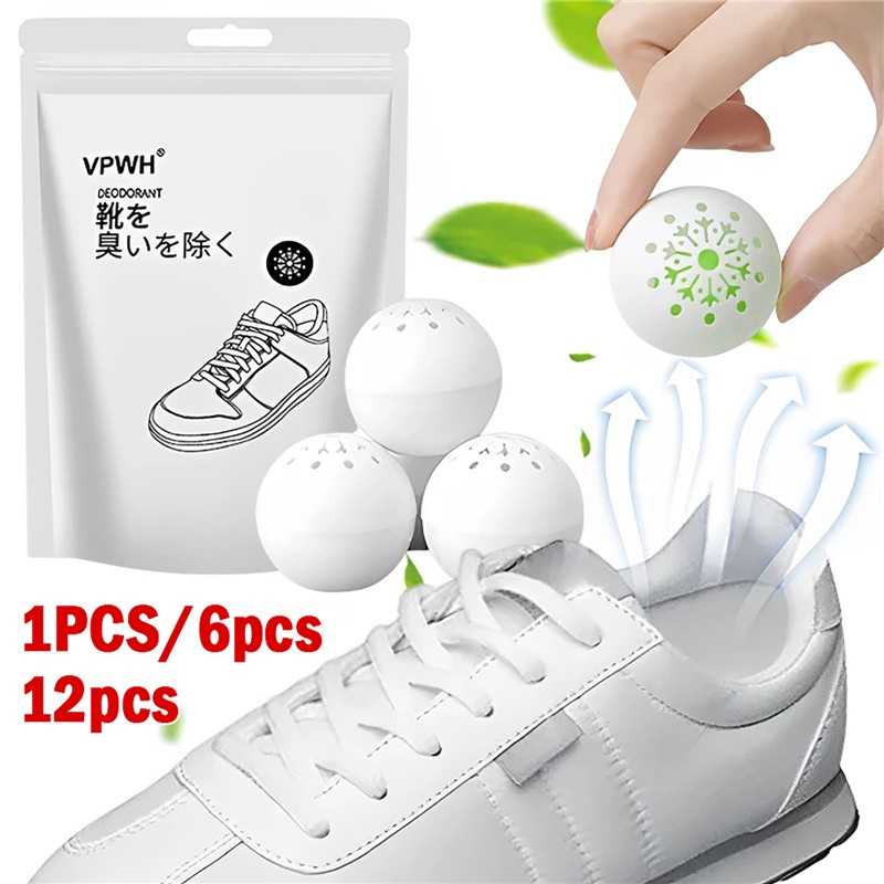 12PCS Desodorante Para Calçados Absorvente Odor Bola De Spray