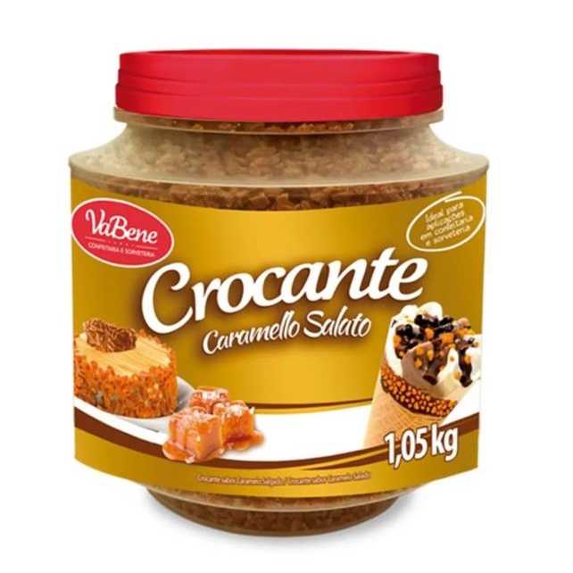 Crocante Sabor De Caramelo Salato 1,05kg Vabene