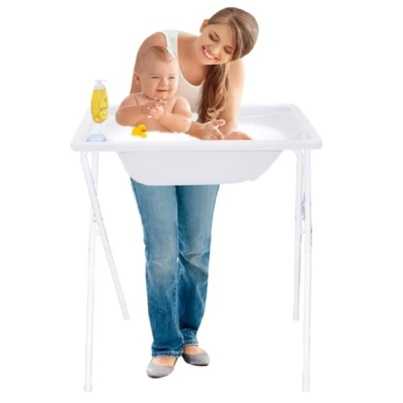 Banheira Premium Com Suporte Bebê Infantil Promoção