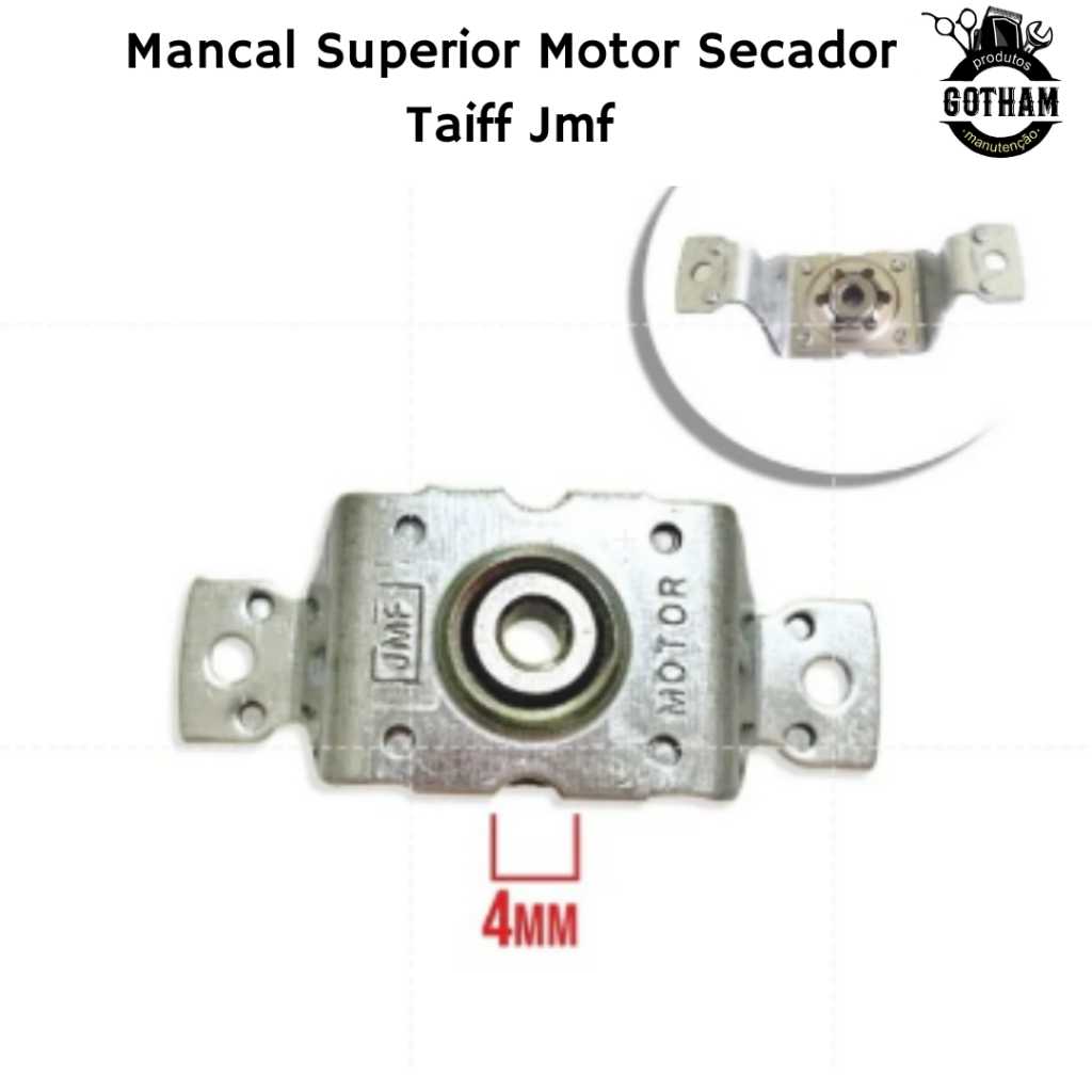 Mancal Superior Motor Secador Taiff Jmf