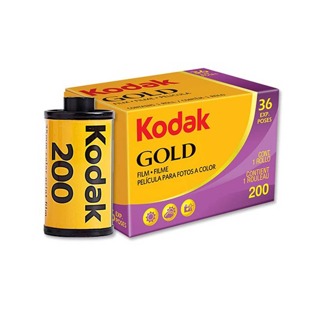 Película Kodak Gold ISO 200 35mm (36 Exp)