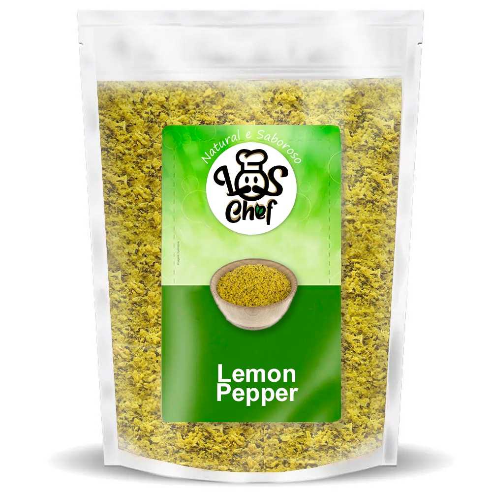 Limão Lemon Pepper No Pote 2kg 1kg 500gr Los Chef Premium