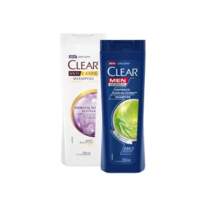 Kit Shampoo Anticaspa Clear Women 200ml Shampoo Anticaspa Clear Men 200ml