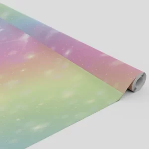 Tecido Oxford Estampado Tie Dye Candy Estrelas 140m
