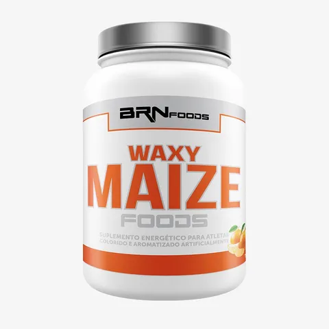 Waxy Maize Foods 1kg Carboidrato de rápida absorção Sabor Tangerina BRNFOODS