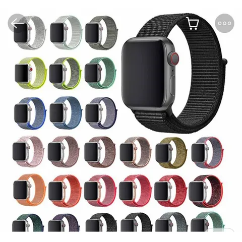 Pulseira Para Relógio Apple Watch e smartwatch Nylon 3840mm e 4244mm