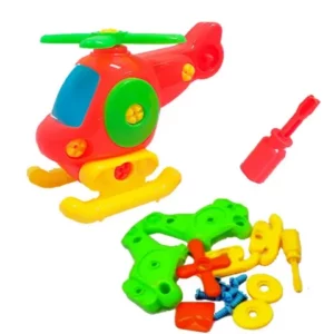 Brinquedo para Bebês de Brinquedo Helicóptero Didático de Montar