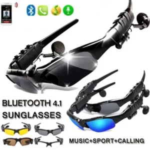 Óculos De Sol De Sol Com Bluetooth Sem Fio Com Microfone