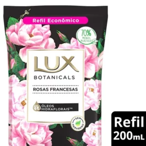 Sabonete Líquido Lux Rosas Francesas Botanicals 200ml Refil
