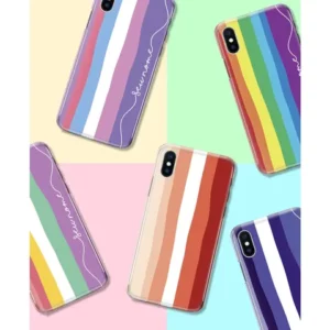 Capa Moto One Hyper Coleção Arcoíris Rainbow