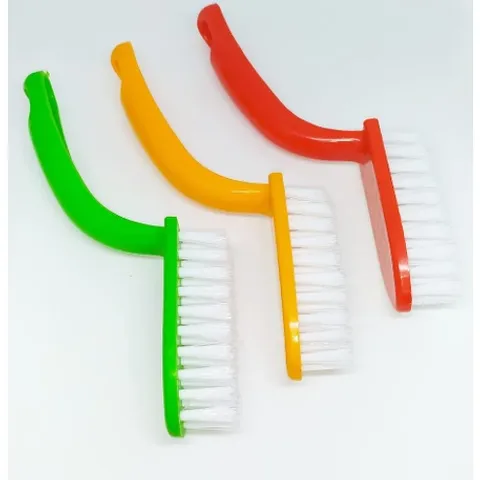 Escova Plástica para Limpeza Kit com 3 Escovas ou 1 unidade