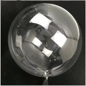 10 Balão Bubble Transparente 24 Polegadas 60cm Decoração Festas Enfeites Casamentos Aniversarios