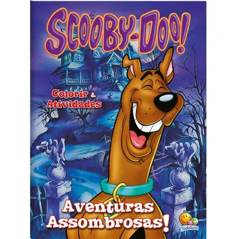 Livro de Atividades ScoobyDoo Aventuras Assombrosas