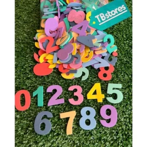 Pacote Número Móvel Educativo Em Eva Com 360 Números  Brinquedo Educativo Escolar Kit Números