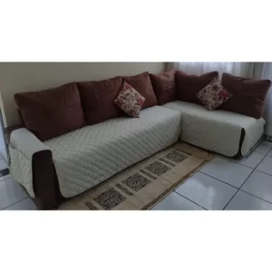 Protetor de sofa de cantosomente assento com porta controle sob medidas oferta