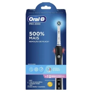 Escova Elétrica OralB Pro 2000 Sensi Ultrafino 127v Refil Sensi Ultrafino