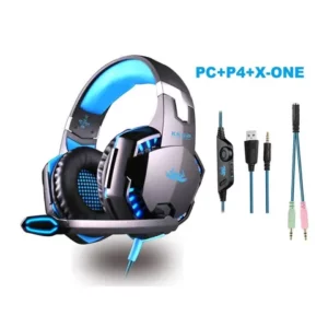 Headset Gamer Pc Ps4 X One Mobile P3 Fone Gamer Kp 455a