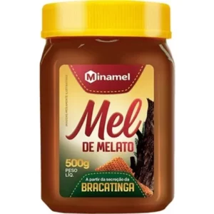 Mel Medicinal Bracatinga Minamel 500g Mel Puro Exportacao