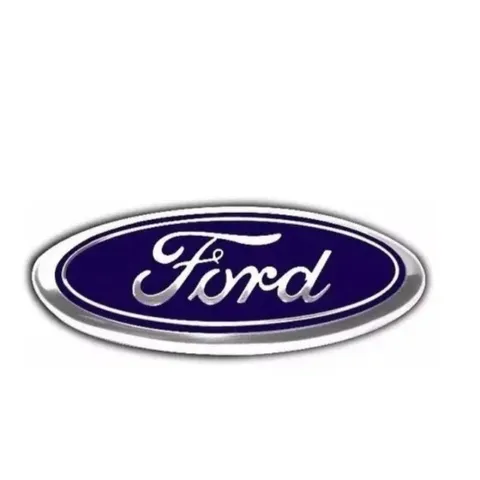 emblema logotipo Ford mala ou grade modelo Belina Escort Ford Ka Del Rey Courier Pampa cor azul Cm 115 largura 46