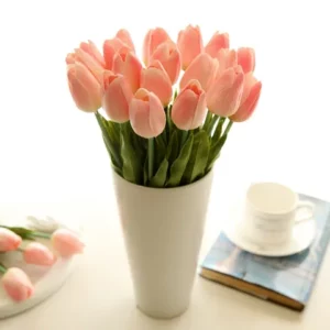 Buquê De Tulipa Simulação De Flor Para Decoração De CasamentoCasaFesta
