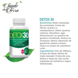 Detox30 60 cápsulas