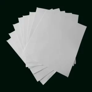 Placas De EVA 40x47 Liso Econômico Kit com 100 folhas Branco