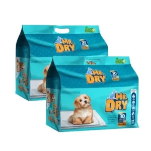 Tapete Higiênico para cães Mr Dry Kit 2 pacotes 80x60