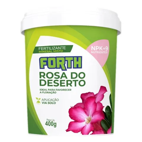 Forth Rosa do Deserto Fertilizante 400 gramas