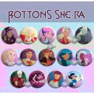 Bottons Shera e as Princesas do Poder