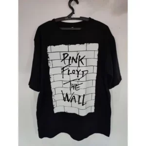 Camisa de Rock Pink Floyd Camiseta de Banda Rock Alternativo Vintage Linha Premium