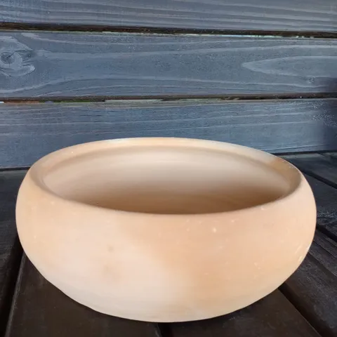 Vaso Terrário Redondo de Cerâmica