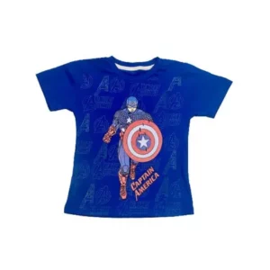 Camiseta infantil capitão América