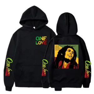 Blusa Moletom Bob Marley One Love Musica Reggae 01