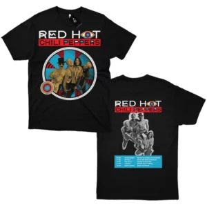 Camiseta Red Hot Chilli Peppers Tour 2023 Brasil RHCP