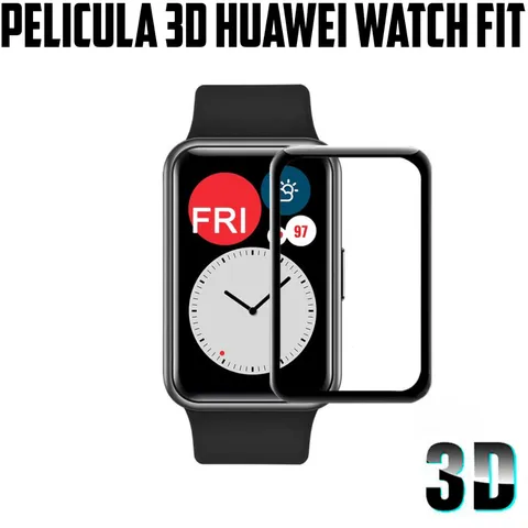 Película 3d Proteção Tela Para Smartwatch Huawei Watch Fit
